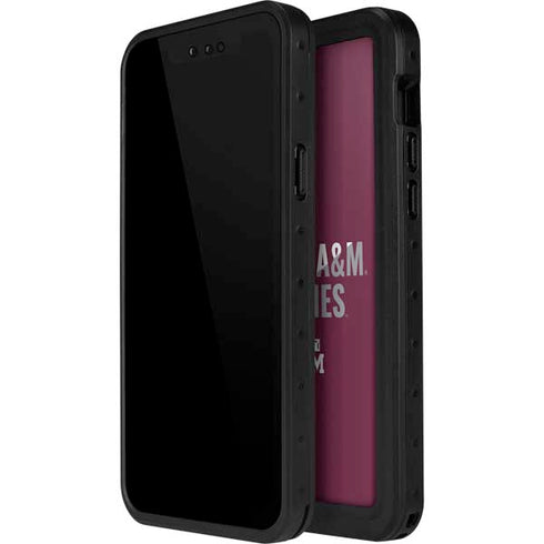 Texas A&M University Aggies iPhone 15 Pro Waterproof Case